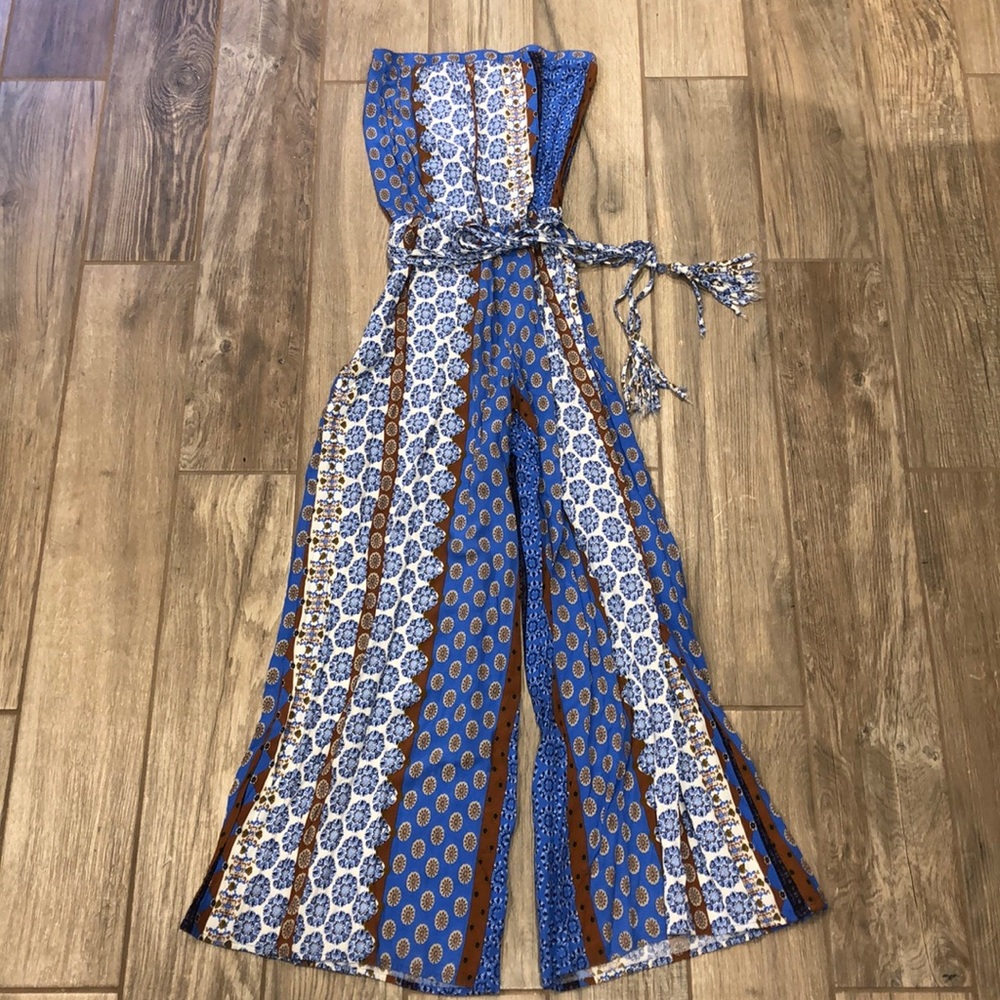 Strapless Jumpsuit